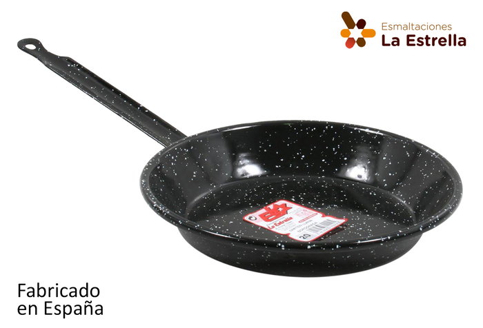 La Estrella Sarten Llana Bordonada 20 cm Jaspeada (10 Unidades) La Estrella Sarten Llana Bordonada 20 cm Jaspeada (10 Unidades)