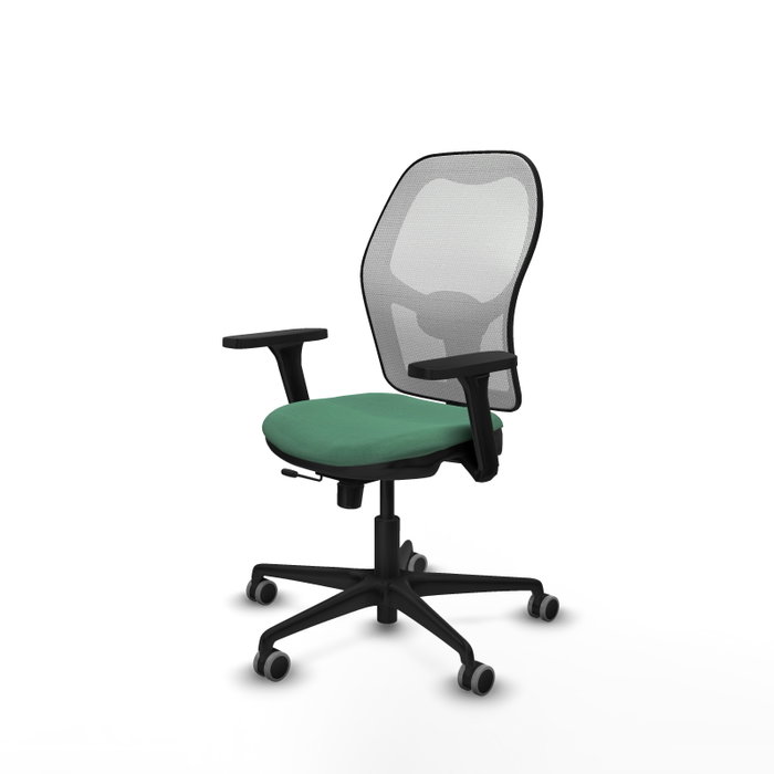 PIQUERAS Y CRESPO Silla de oficina Jorquera Verde esmeralda y Blanco PIQUERAS Y CRESPO Silla de oficina Jorquera Verde esmeralda y Blanco