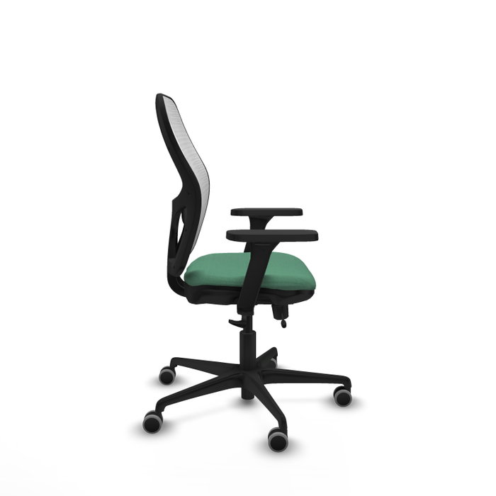 PIQUERAS Y CRESPO Silla de oficina Jorquera Verde esmeralda y Blanco PIQUERAS Y CRESPO Silla de oficina Jorquera Verde esmeralda y Blanco
