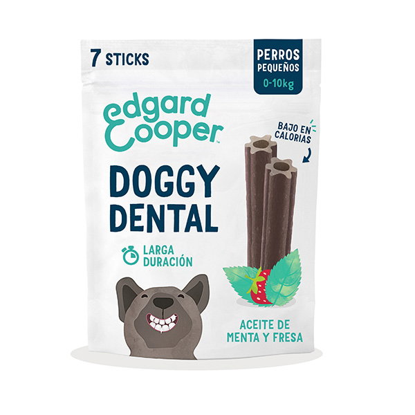 EDGAR COOPER Snacks Dentales Fresa/Menta Small 8x105g para Perros 0-10kg EDGAR COOPER Snacks Dentales Fresa/Menta Small 8x105g para Perros 0-10kg