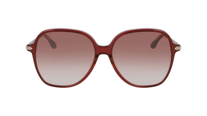 Victoria Beckham VB613S-607 con cristales rojo degradado