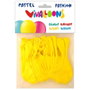 VIVALLOONS Globos de Látex Biodegradables Amarillo Pastel