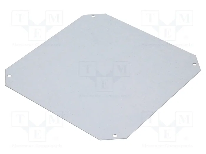 FIBOX Placa de ensamblaje de acero zincado FIBOX Placa de ensamblaje de acero zincado