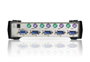 Aten CS84A Switch KVM Plata 4 Puertos VGA PS/2 1920x1440