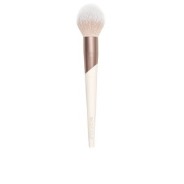 Ecotools LUXE plush powder brush - Brocha de maquillaje para polvos sueltos, aplicación aireada, cruelty free, vegano, 1 unidad