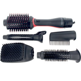 Revlon ONE-STEP Multi Air Styler 5 en 1 - Seca, Riza y Alisa - Estuche con 5 Cabezales (Rizador, Cepillo Voluminizador, Concentrador, Cepillo Plano)