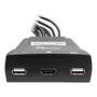 Inter-Tech KVM Switch LS-21HA HDMI, 2 Puertos