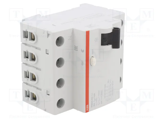 ABB FH204AC-63/0.3 Interruptor Diferencial 63A 300mA 4 Polos ABB FH204AC-63/0.3 Interruptor Diferencial 63A 300mA 4 Polos