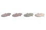 DKD Home Decor Salvamanteles Hamsa de Dolomite 18x22,5x0,8 cm Surtido Rosa y Azul