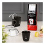 Bialetti Mini Express Induction con 2 tazas de cerámica, Negro
