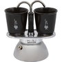 Bialetti Cafetera italiana Mini inducción Plata/Acero inoxidable