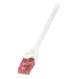 LogiLink Patch Cable Cat.6 U/UTP BC PrimeLine de 15m blanco