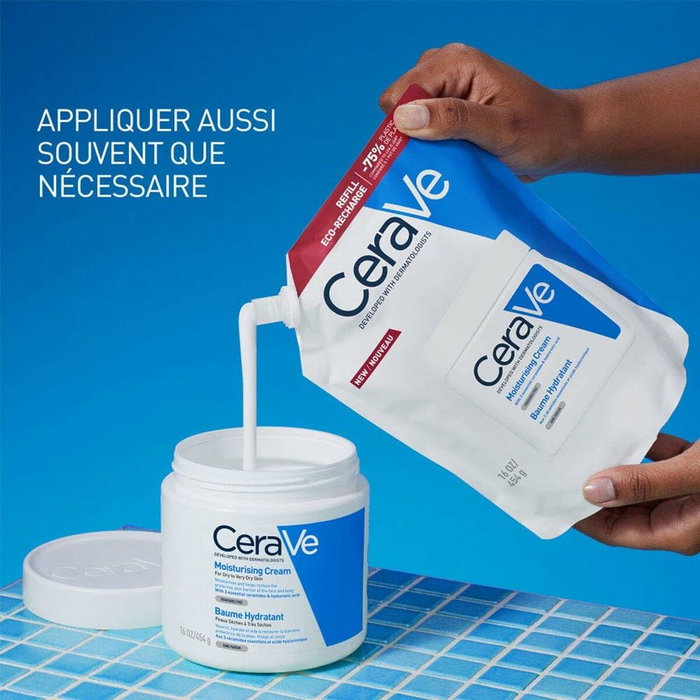 Cerave Crema Hidratante Piel Seca a Muy Seca Recarga 454 g