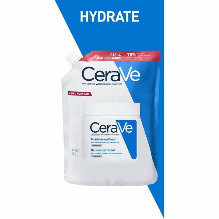 Cerave Crema Hidratante Piel Seca a Muy Seca Recarga 454 g