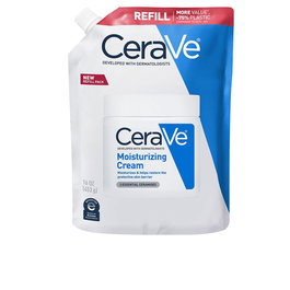 CeraVe Crema Hidratante Moisturizing Cream Recambio Refill, Piel Seca a Muy Seca, 454 g
