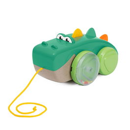 Chicco Cocodrilo Pull Along 00011861000000 Juguete para Desarrollar Coordinación y Motricidad +12 Meses