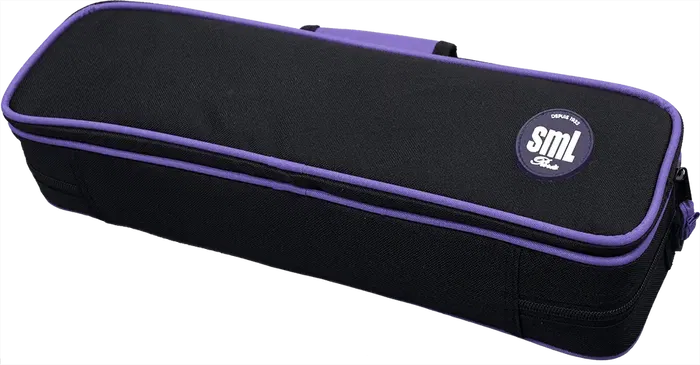 SML Flauta Travessera FL400RE Mecanismo de Mi Sol No Alineado Plata Níquel Llaves Abiertas Tonalidad Do