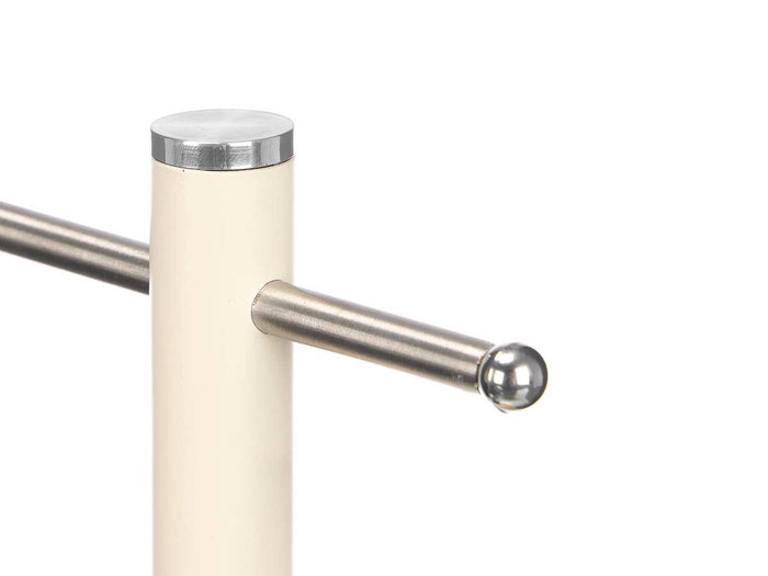 Kinvara Soporte 6 Tazas Base Bambú Crema Hierro 15 x 34 x 15 cm (Set de 12) Kinvara Soporte 6 Tazas Base Bambú Crema Hierro 15 x 34 x 15 cm (Set de 12)