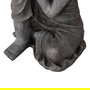 Escultura Buda Fibra de Magnesio 35 X 35 X 54 cm