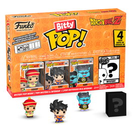 Funko Dragon Ball Z Pack de 4 Figuras Bitty POP! Vinyl Series 1