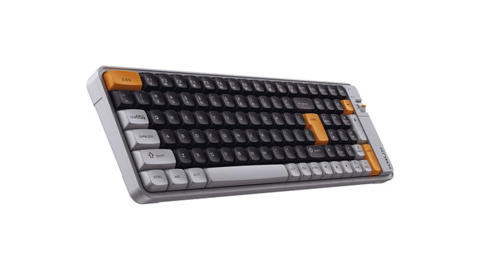 Krux Zyro 96% Teclado Gaming Inalámbrico Negro-Gris Krux Zyro 96% Teclado Gaming Inalámbrico Negro-Gris