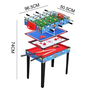Ociotrends Mesa Multijuegos 4 en 1 94x50.5x73.5 cm MDF