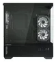 Zalman Chronix Black Caja PC Midi Tower ATX Negro con Panel de Vidrio Templado, Ventiladores ARGB 3x120mm, Puerto USB 3.2 Gen 2 Type-C y Soporte para Radiadores de hasta 360mm
