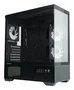 Zalman Chronix Black Caja PC Midi Tower ATX Negro con Panel de Vidrio Templado, Ventiladores ARGB 3x120mm, Puerto USB 3.2 Gen 2 Type-C y Soporte para Radiadores de hasta 360mm