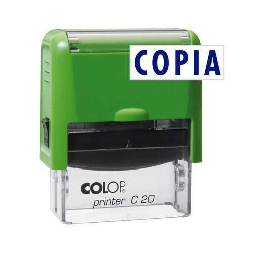 Sello Ent.Aut. Colop Printer C20 (38X14 Mm.) Copia Tinta Azul Sello Ent.Aut. Colop Printer C20 (38X14 Mm.) Copia Tinta Azul