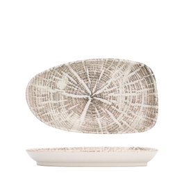 Summa Forest Blanco Fuente Rectangular (Set de 4) 26x15 cm