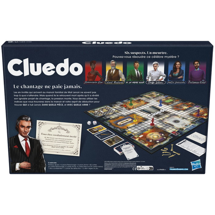 Hasbro Gaming Cluedo Classic Refresh Hasbro Gaming Cluedo Classic Refresh