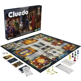 Hasbro Gaming HAS5010994207205 Cluedo Classic Refresh Juego de mesa de reflexión y estrategia Nueva versión 8 años