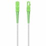 AISENS Latiguillo de Fibra Óptica G657A2 100m SC/APC-SC/APC Blanco
