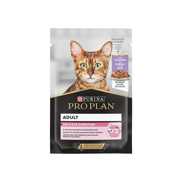 Purina ProPlan Feline Nutri Savour Delicate Pavo 26x85g Purina ProPlan Feline Nutri Savour Delicate Pavo 26x85g