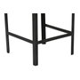 DKD Home Decor Set de 2 Mesitas Auxiliares de Hierro Reciclado y Madera