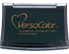 Tsukineko Almohadilla de Tinta VERSACOLOR Hoja Perenne Opaca 95x65mm
