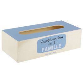 The Concept Factory Caja Pañuelos Madera 27x13.5 cm