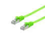 EQUIP Patchkabel Cat6A U/FTP 0,5m Verde Plano