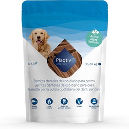 Plaqtiv+ Barritas Dentales para Perros de 10 a 35 kg - Pack de 7 Unidades