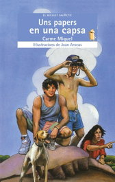 Uns papers en una capsa, Carme Miquel Diego - BROMERA EDICIONS