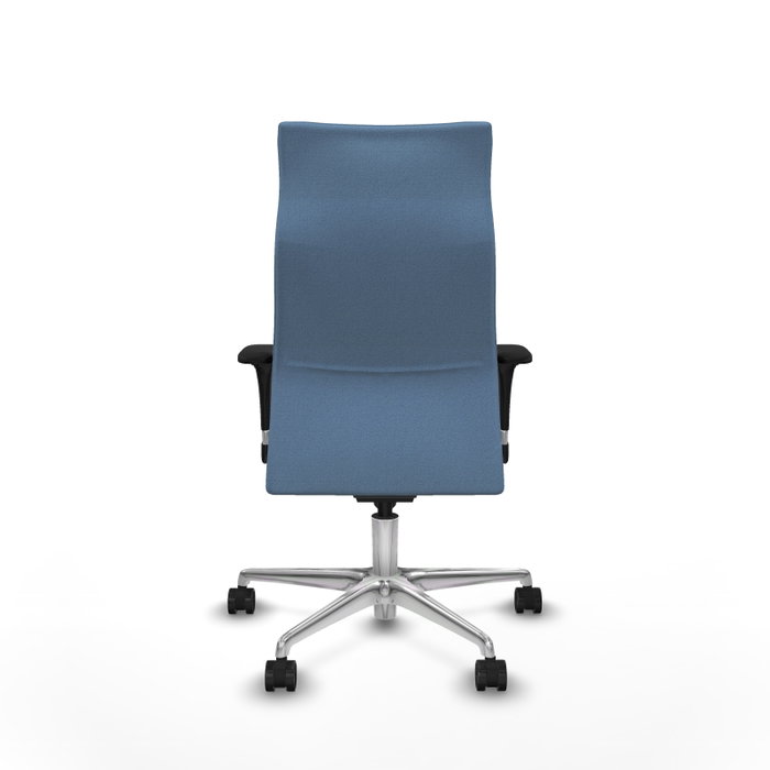 PIQUERAS Y CRESPO Sillón Albacete Azul Cielo con Mecanismo Sincro y Base de Aluminio PIQUERAS Y CRESPO Sillón Albacete Azul Cielo con Mecanismo Sincro y Base de Aluminio