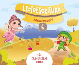 EDEBE, Cuaderno Lectoescritura 6 Pauta Montessori - VV.AA.