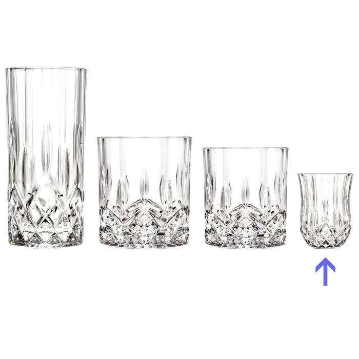 Rcr Cristalleria IT Vaso Licor Opera 60 Ml (6 Unidades) Cristalería Italiana