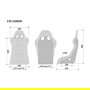 Sparco Asiento EVO QRT-C Negro Baquete Deportivo Homologado FIA 8855-1999 S008007ZNR