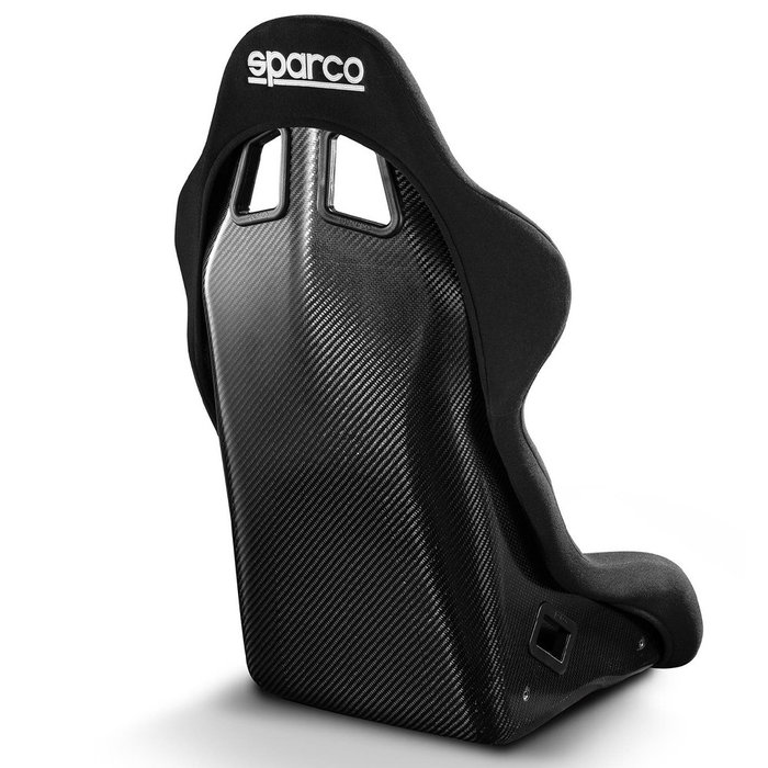 Sparco Asiento EVO QRT-C Negro Baquete Deportivo Homologado FIA 8855-1999 S008007ZNR