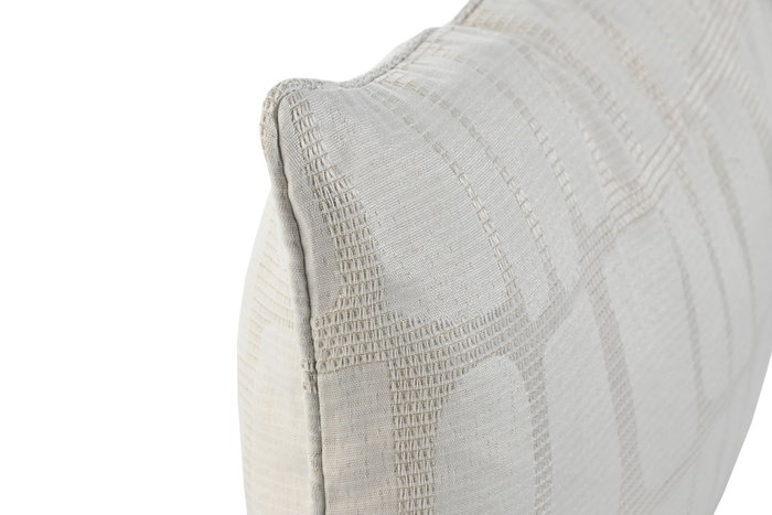 DKD Home Decor Cojín Poliéster Jaquard Beige
