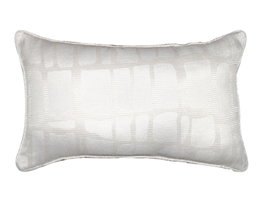 DKD Home Decor Cojín Poliéster Jaquard Beige
