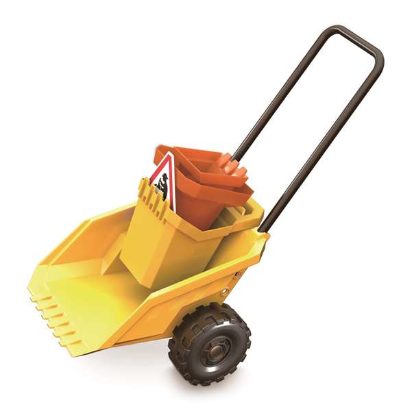 Hape Juego con Remolque para la Arena - Juguete para Niños a partir de 3 años