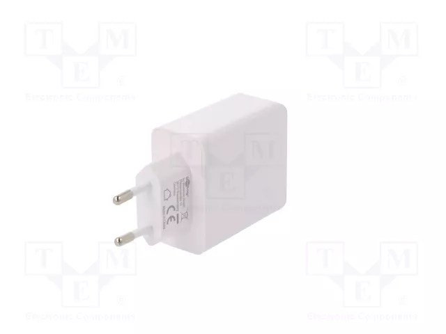 GOOBAY Cargador de red con 4 puertos USB, 30W, blanco GOOBAY Cargador de red con 4 puertos USB, 30W, blanco
