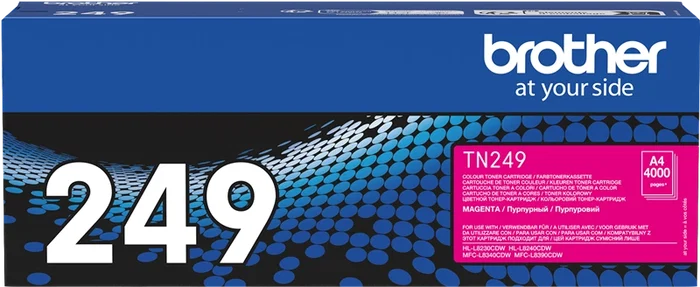 Brother TN-249M Tóner Magenta